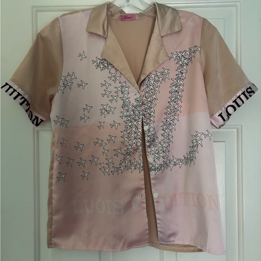 LV style pajama top